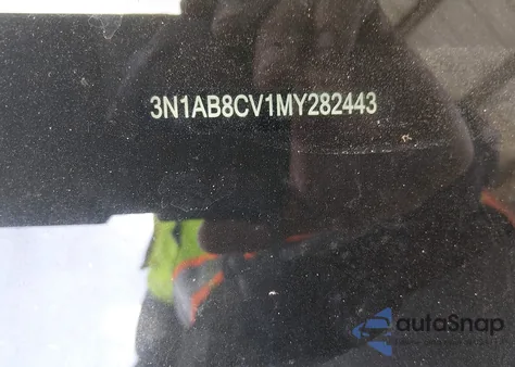 2021 Nissan Sentra Sv Xtronic Cvt из США, поврежденный, VIN 3N1AB8CV1MY282443